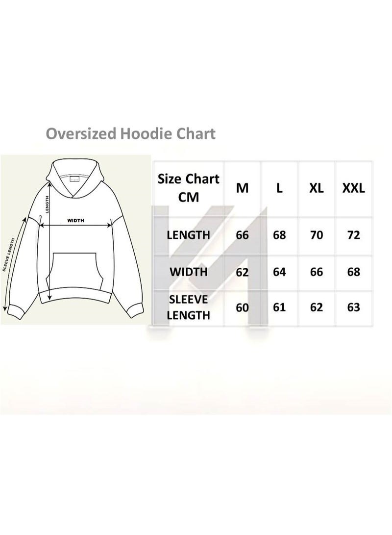 Oversize Hoodie (Thinking Conquer) Dark Grey - Image 3